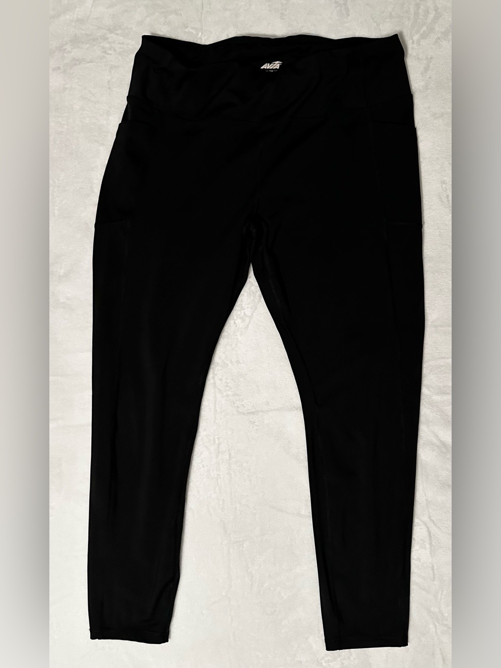 XXL Avia Black High-Rise Performance Leggings